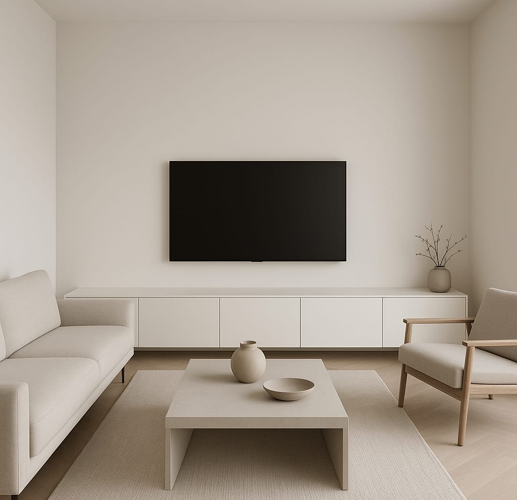 Estilo minimalista de Decoração para Móveis Planejados